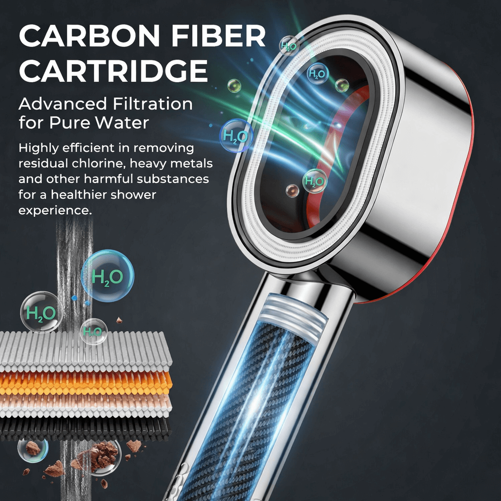 SeloraSkin Filtered Shower Head